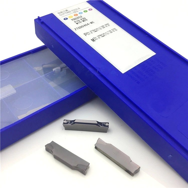 硬質合金刀片 PVD 涂層 ZTFD0303-MG/ ZTGD0404-MG/ ZTHD0504 用于切槽 - 細節(jié)圖 01